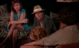 Little Oral Annie, Tom Byron, Gina Carrera in vintage porn video