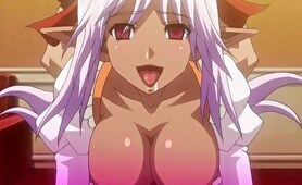 Exotic fantasy hentai clip with uncensored big tits scenes