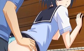 Best romance hentai video with uncensored anal, group scenes